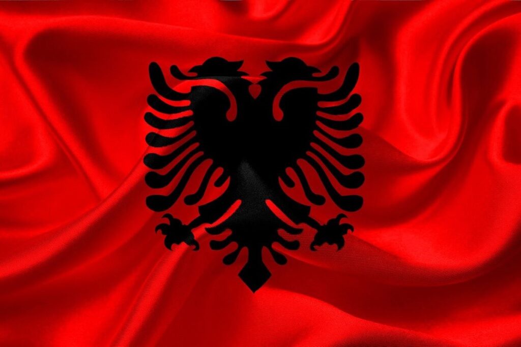 albania flag