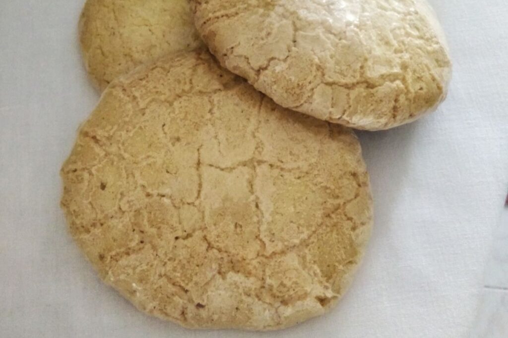 Traditional Albanian Ballokume cookies