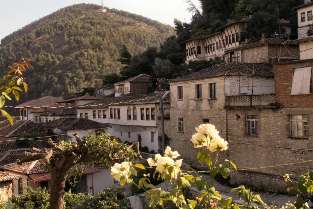 5-day Albania itinerary: A scenic view of Berat’s iconic architecture.